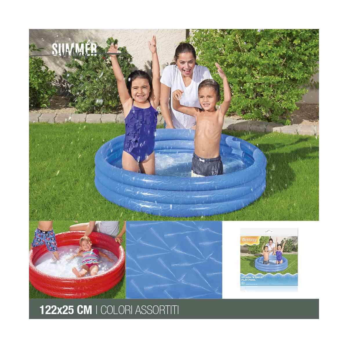 Piscina T.U. 122*25CM 3anelli
