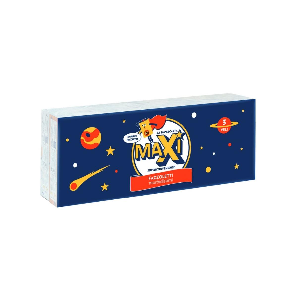 10 Pack Fazzoletti 3 Veli