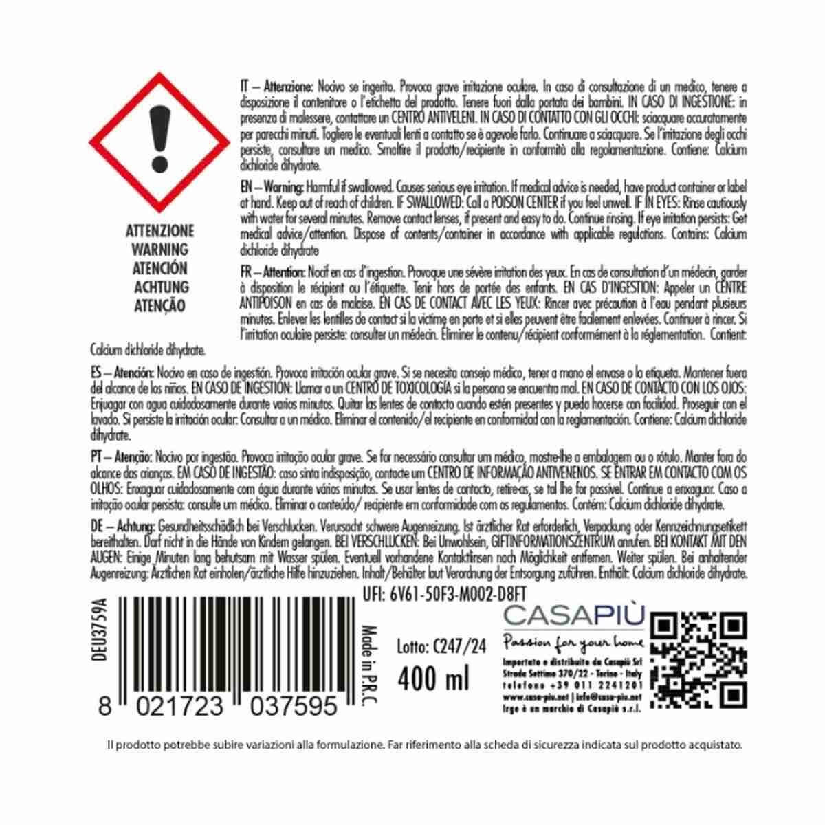Deumidificatore irge 400ml Black