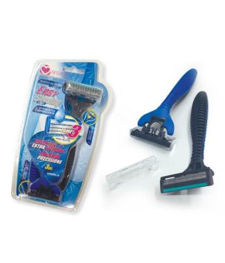 Rasoio barba man 3 lame easy shaving 3 pz