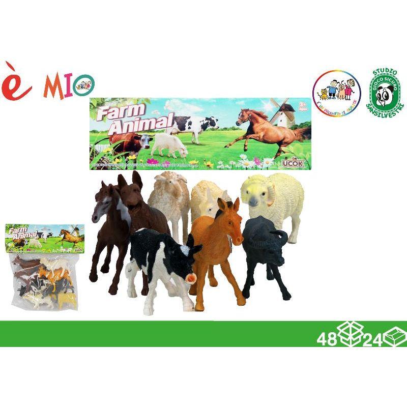 Animali della fattoria in busta