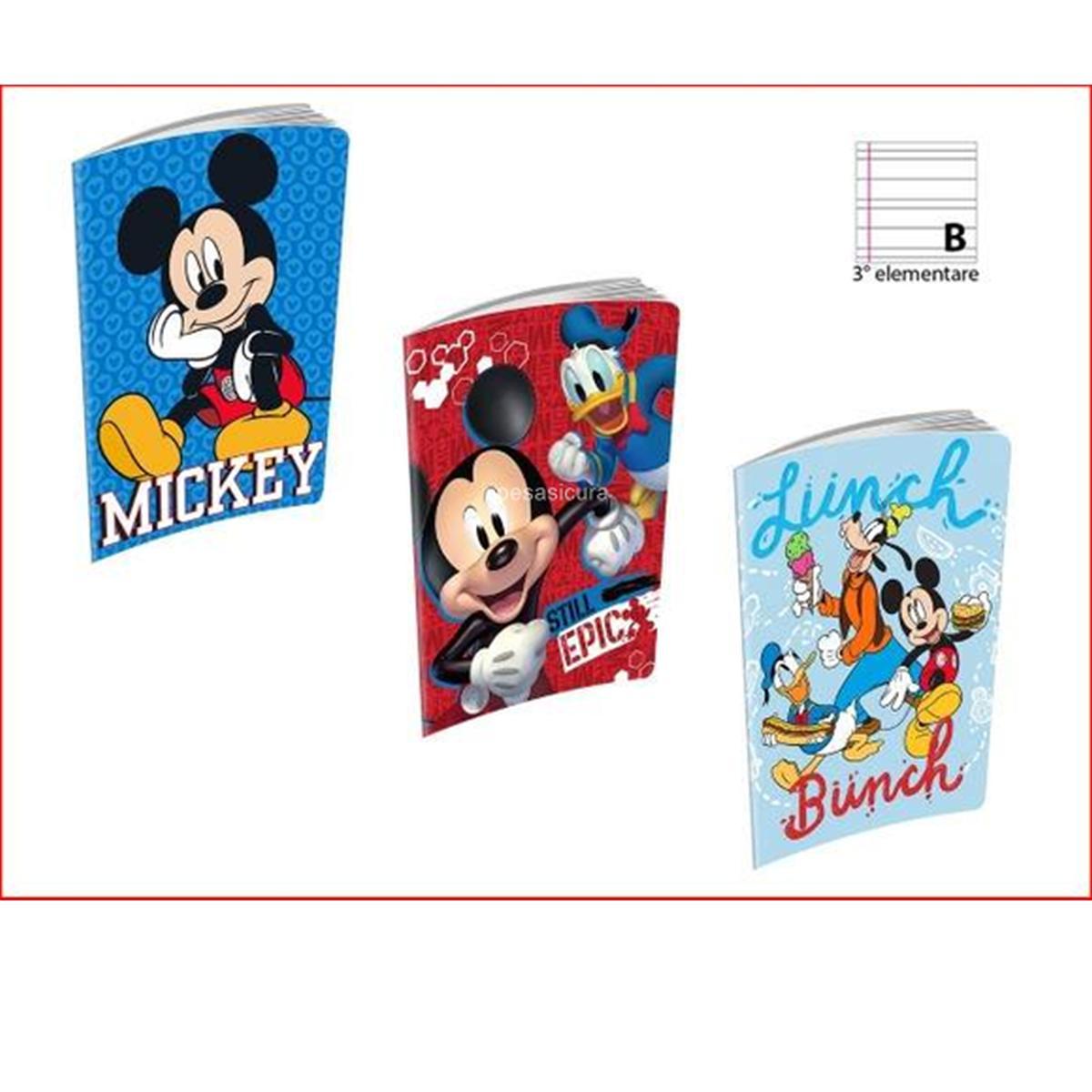 MaxiQuadernone Mickey 80 gr.Mickey B