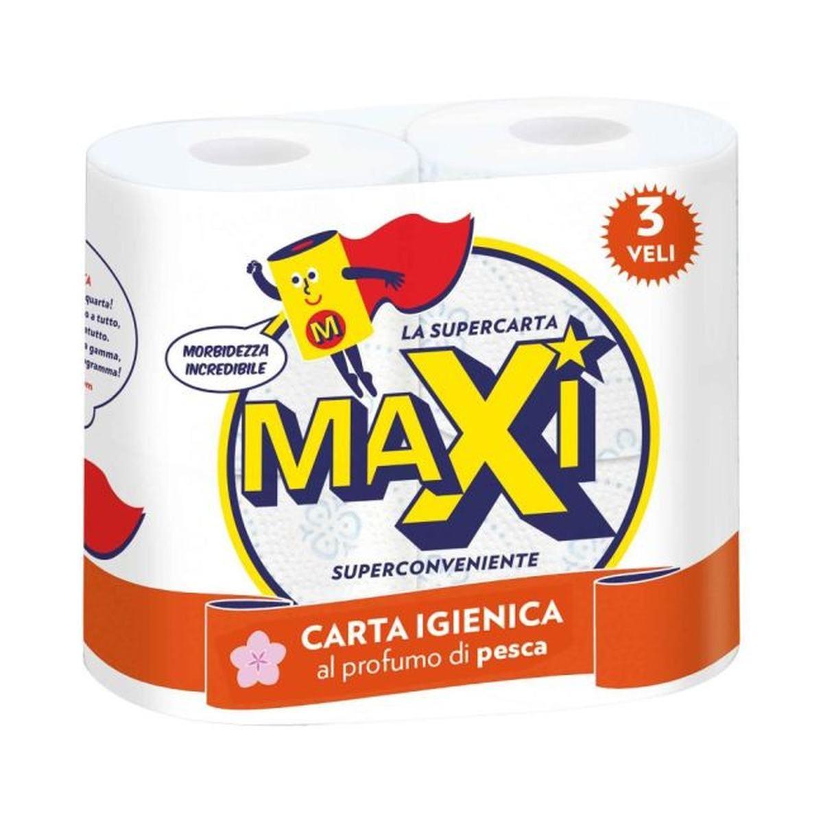 Carta Igienica Maxi 3 Veli 4 pz