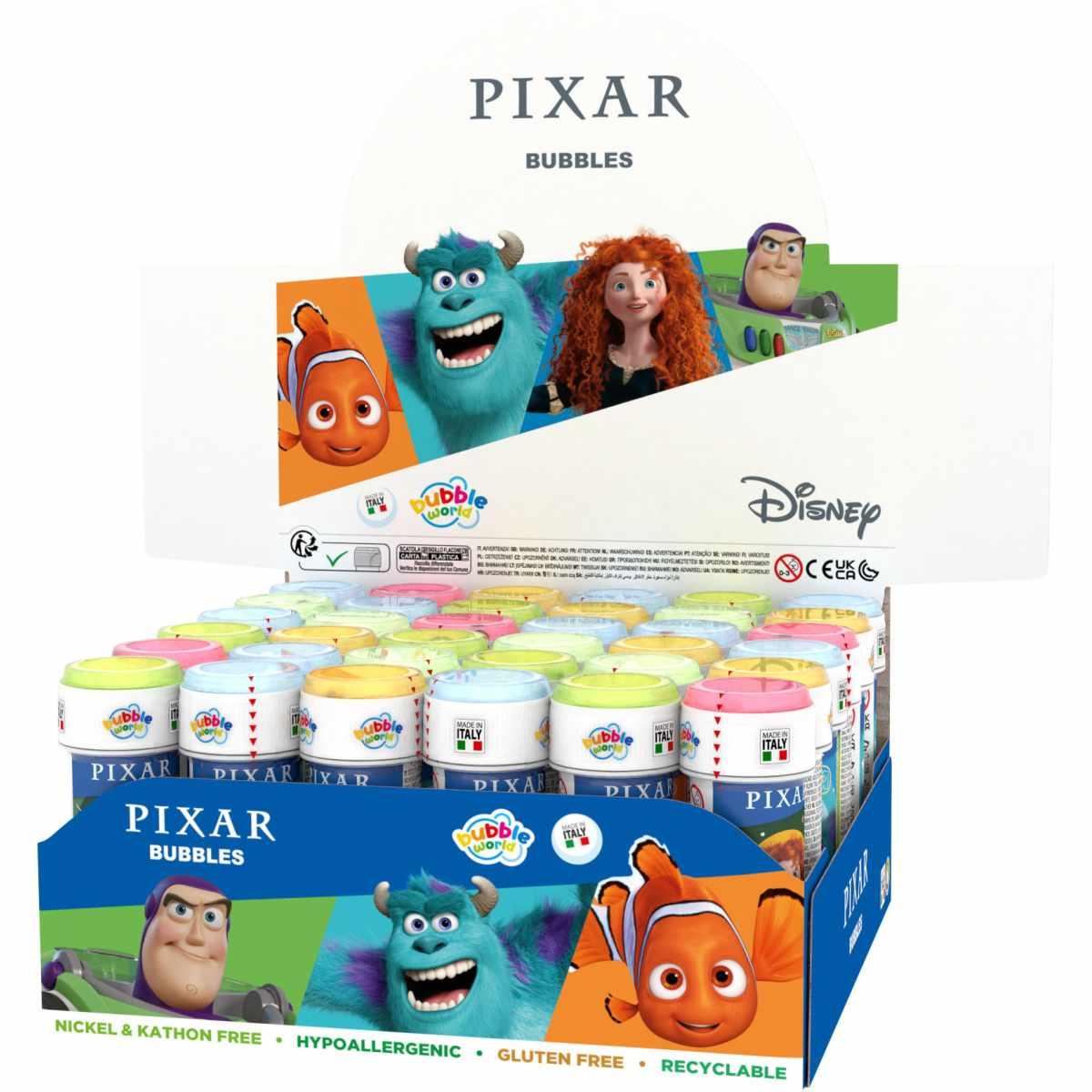 Bolle sapone Multi Pixar