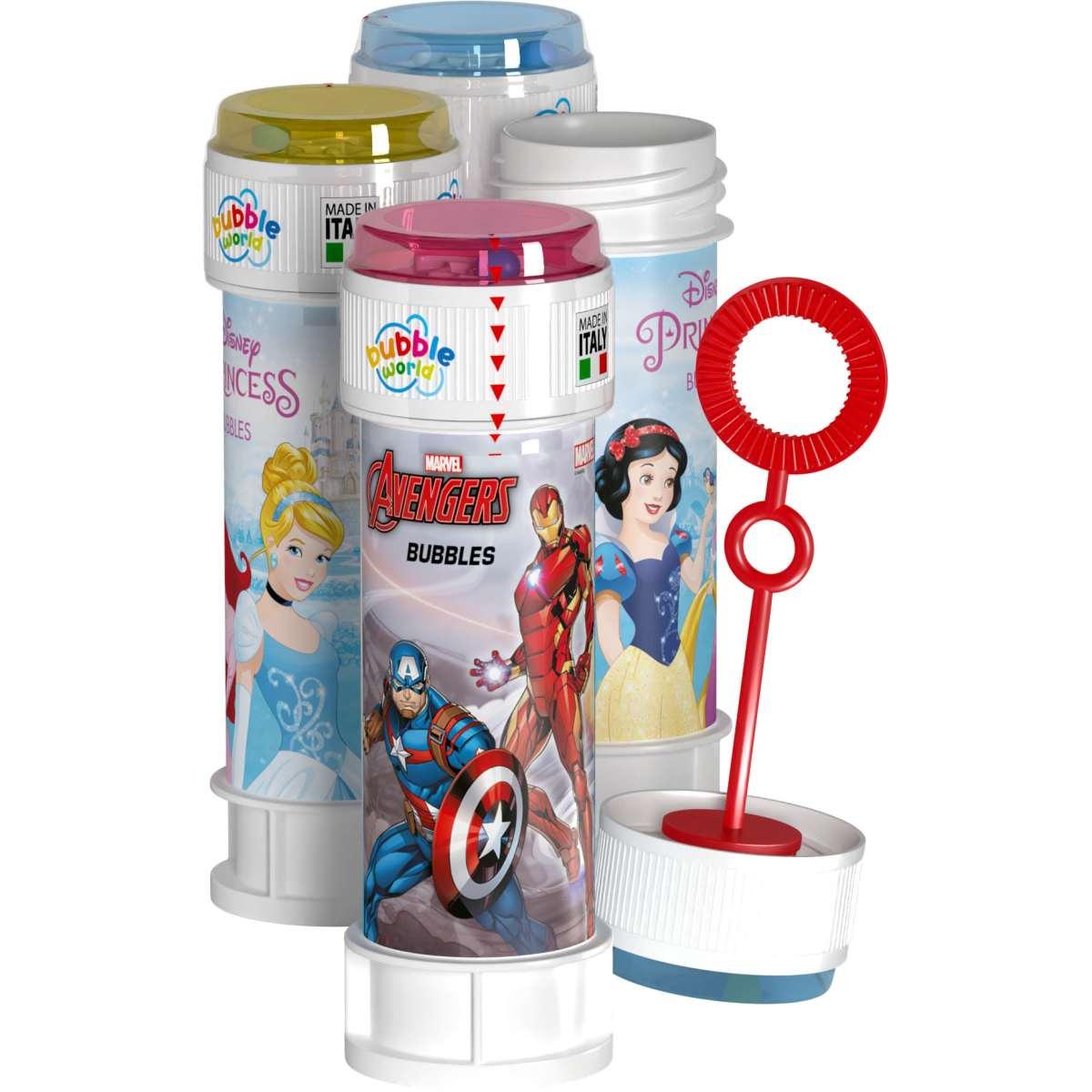 Bolle sapone Principesse/Avengers