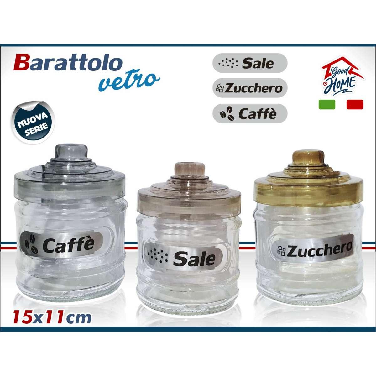 Barattolo Tappo Colorato