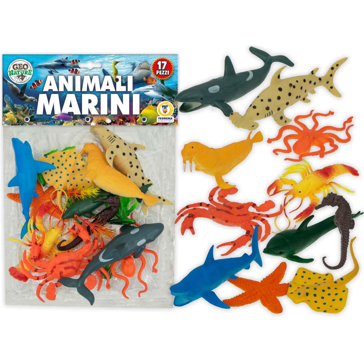 Busta Animali Marini 17pz