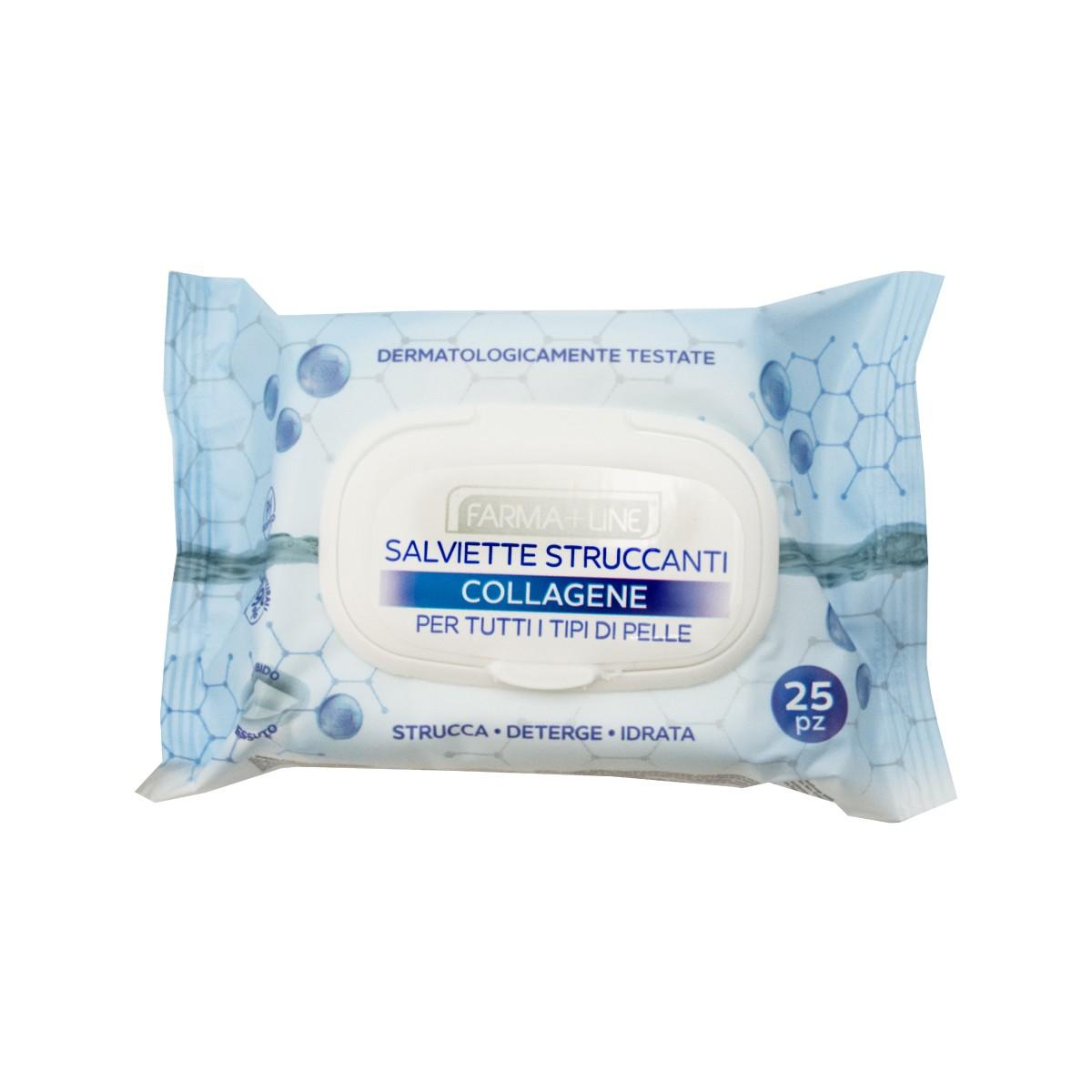 Salviettine Struccanti Collagene 25pz