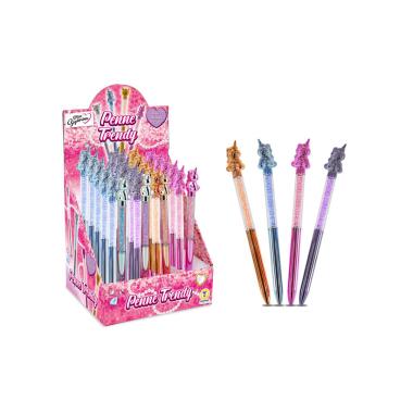 Penne Unicorno Glitter 4 Col