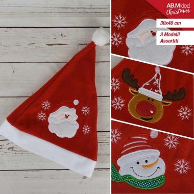 Cappello Natale 3 Ass 30*40