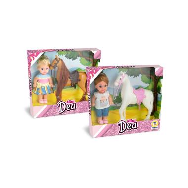 Mini Dea Bambolina C/Cavallo