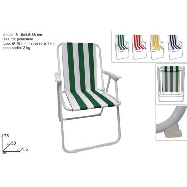 Sedia Relax Fasce 4 Col