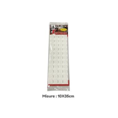 Feltrini 20 cm rotondi bianchi