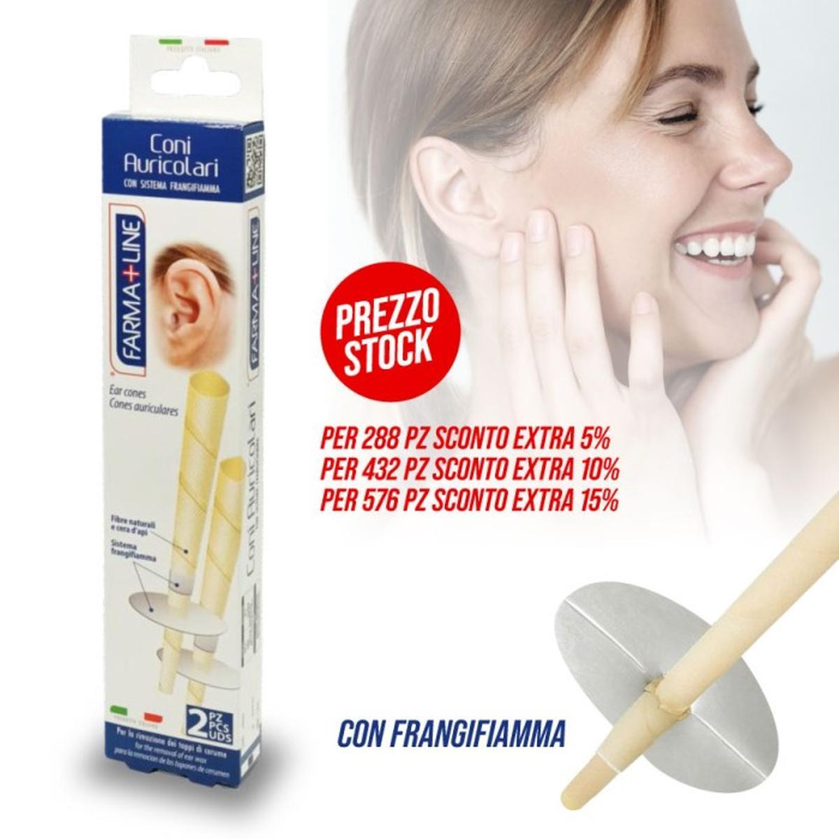 Coni auricolari 2 pz