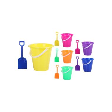 Set secchiello con paletta 17 cm 6 col