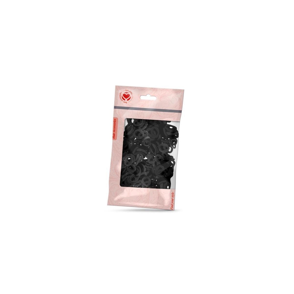 Elastici mini 100 pz neri