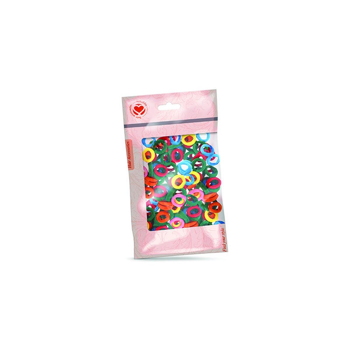 Elastici mini 60 pz colorati