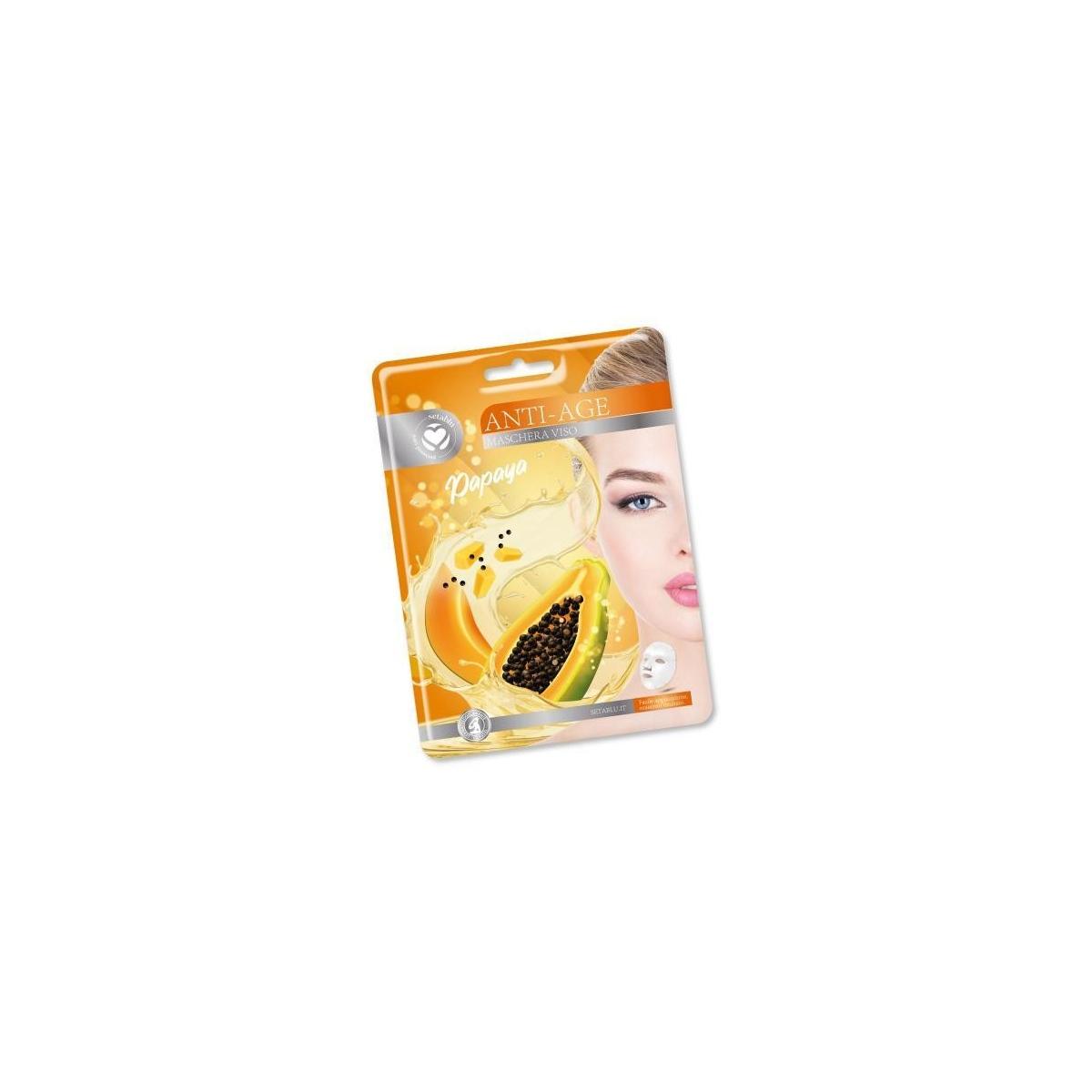 Maschera viso papaya