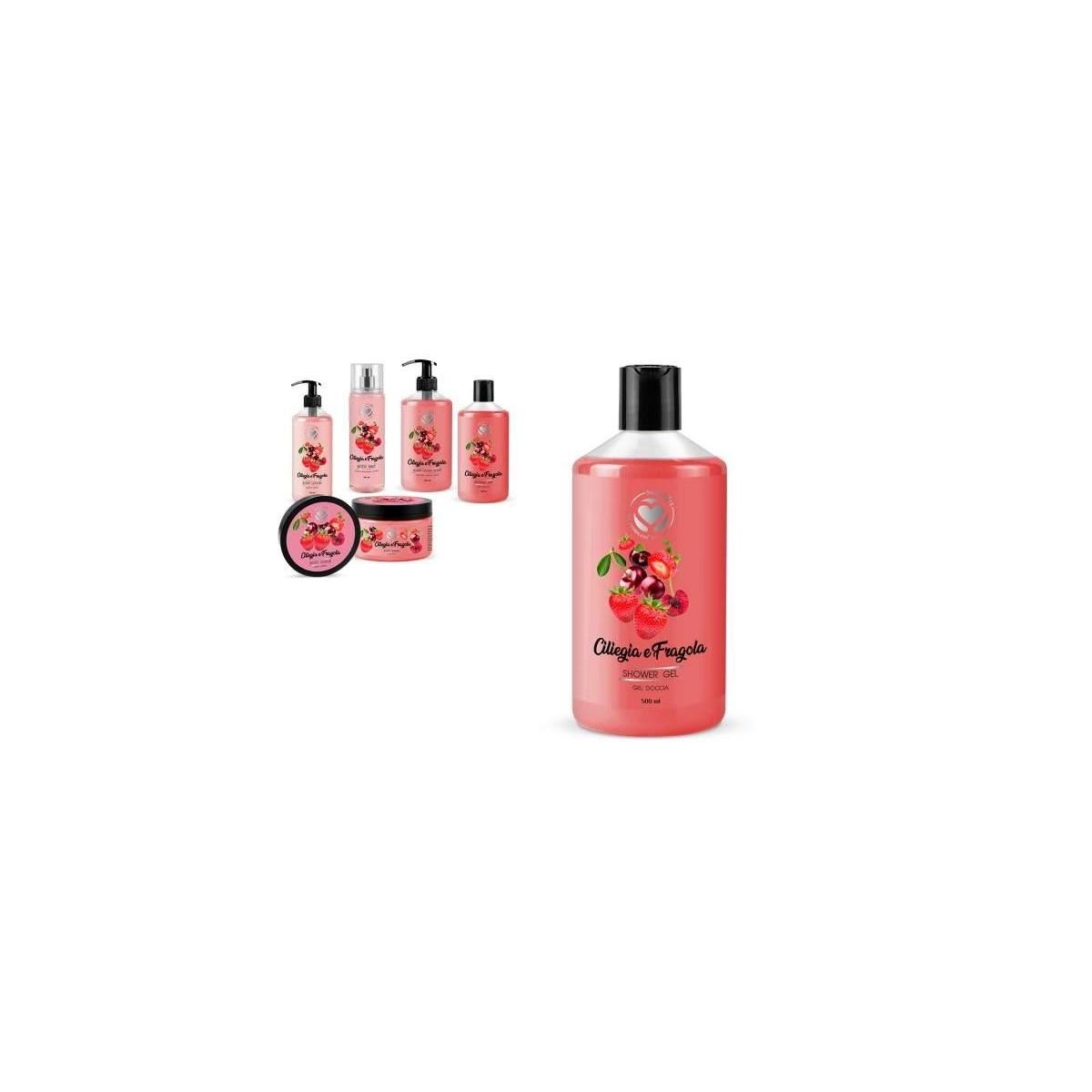 Shower gel corpo cherry strawberry