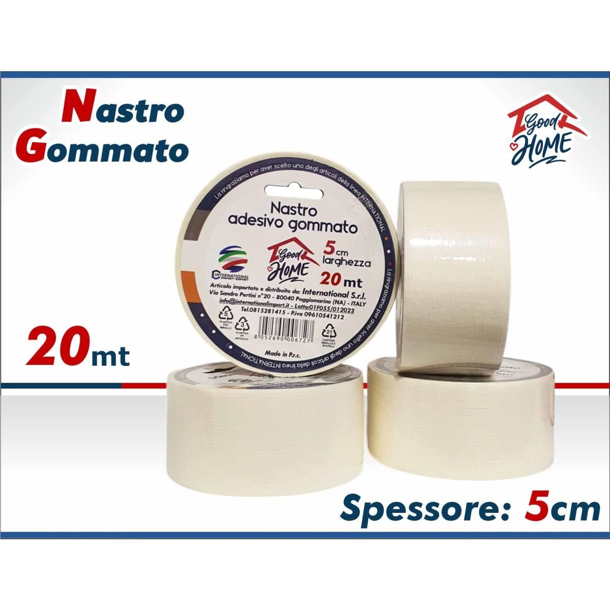 Nastro Gommato 5 cm x 20 mt