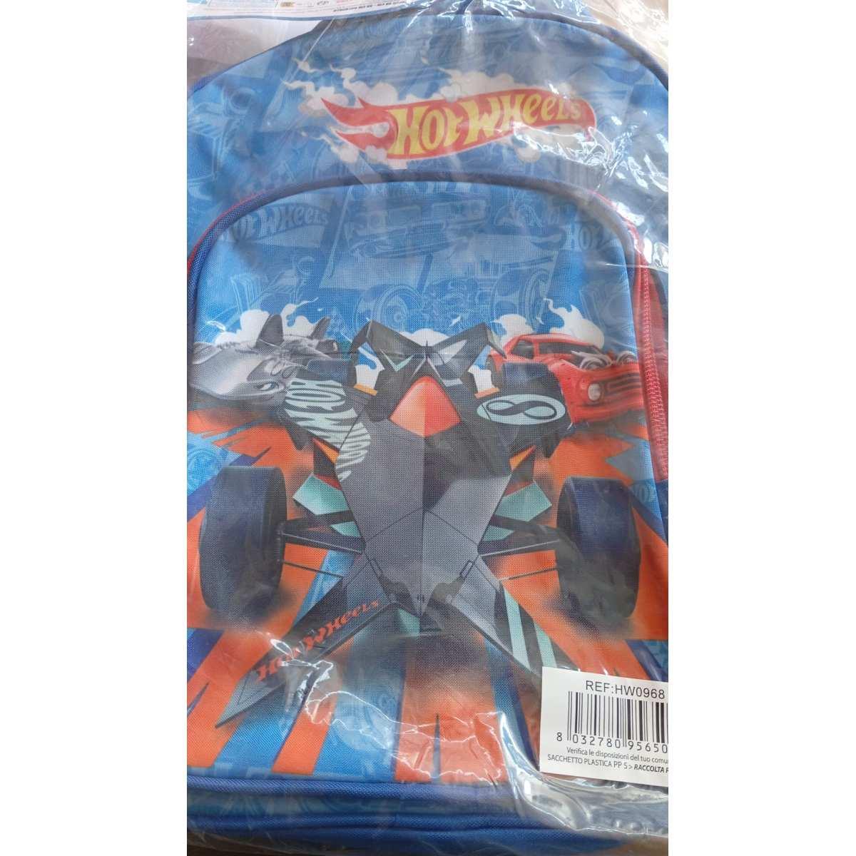 Zaino 30 cm con Tasca Deluxe Hot Wheels