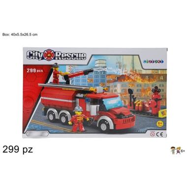 Costruzioni Camion Pompieri 299 pz