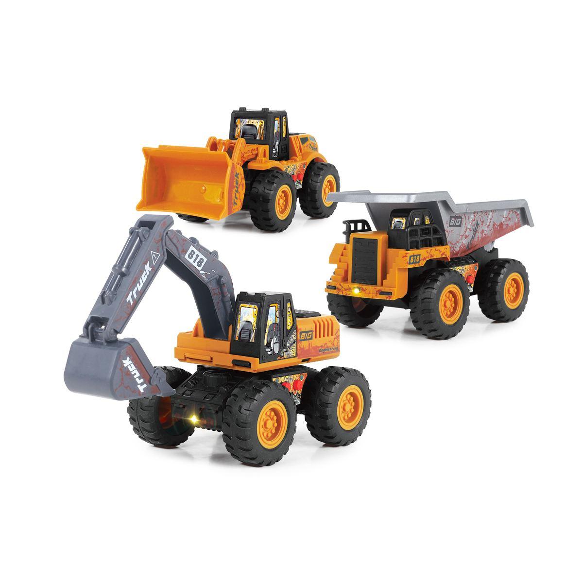 Mezzi da Cantiere Luci e Suoni 3 Mdl