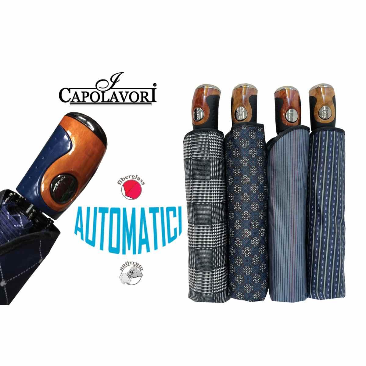 Ombrello Automatico Fiberglass Crav.
