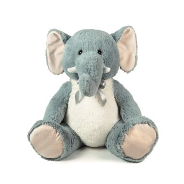 Peluche Elefante Seduto h55 cm Bicolore