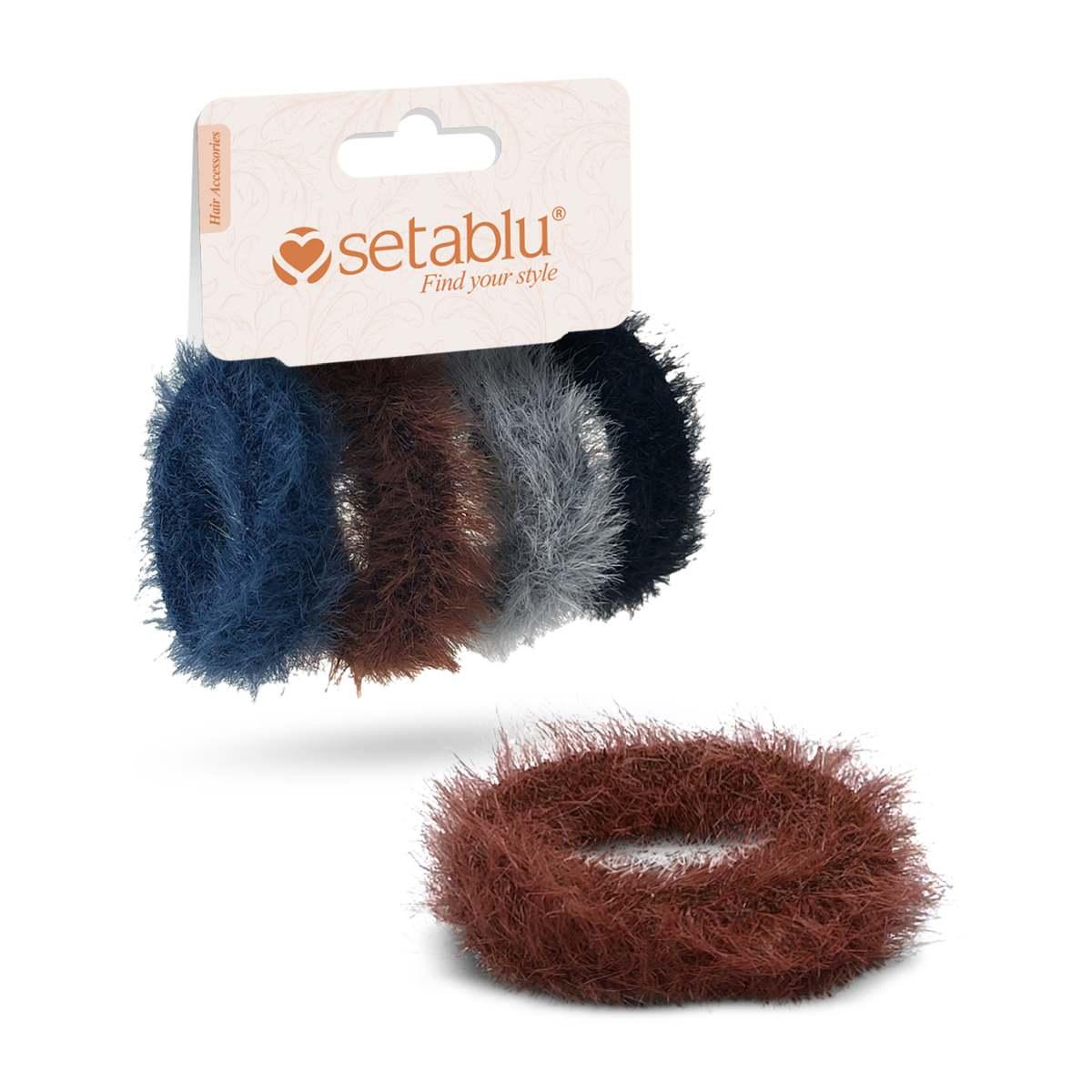Elastici Capelli 4 pz Col Ass