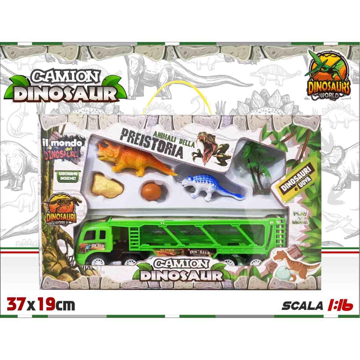 Camion Bisarca Dinosauri