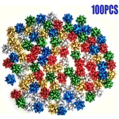 Coccarde Medium Metallizzate Ass 100pz 10MM