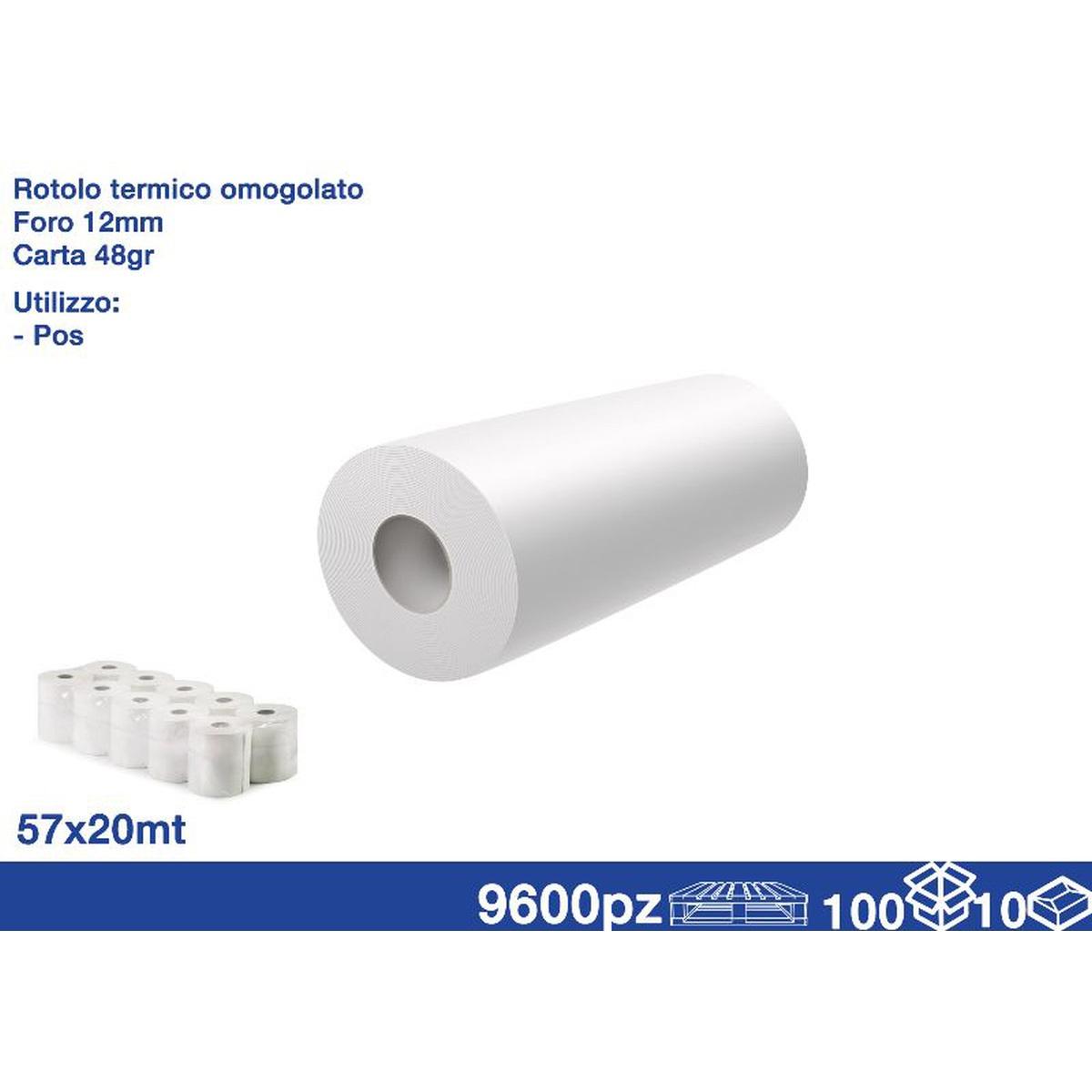 Rotolo Termico Omologato 57x20 mt 100/10