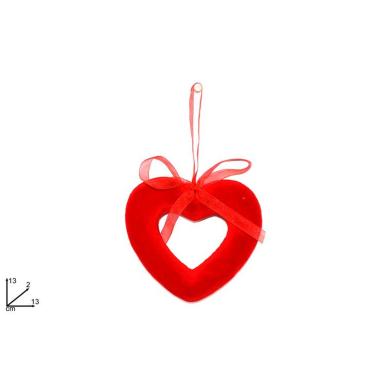 Appendino Cuore Velluto 13 cm