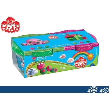 Barattolo Bis Glitter 2x100 gr.