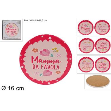 Sottopentola Base Sughero 16cm Festa Della Mamma