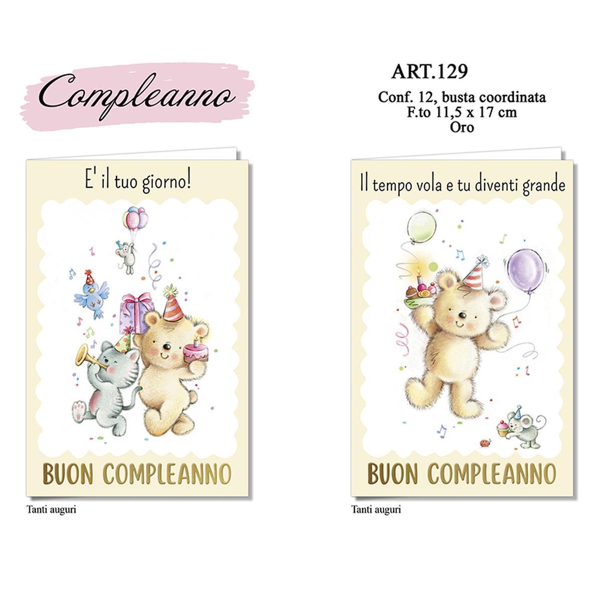 Biglietti Compleanno Emozioni e colori II