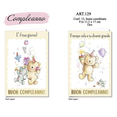 Biglietti Compleanno Emozioni e colori II