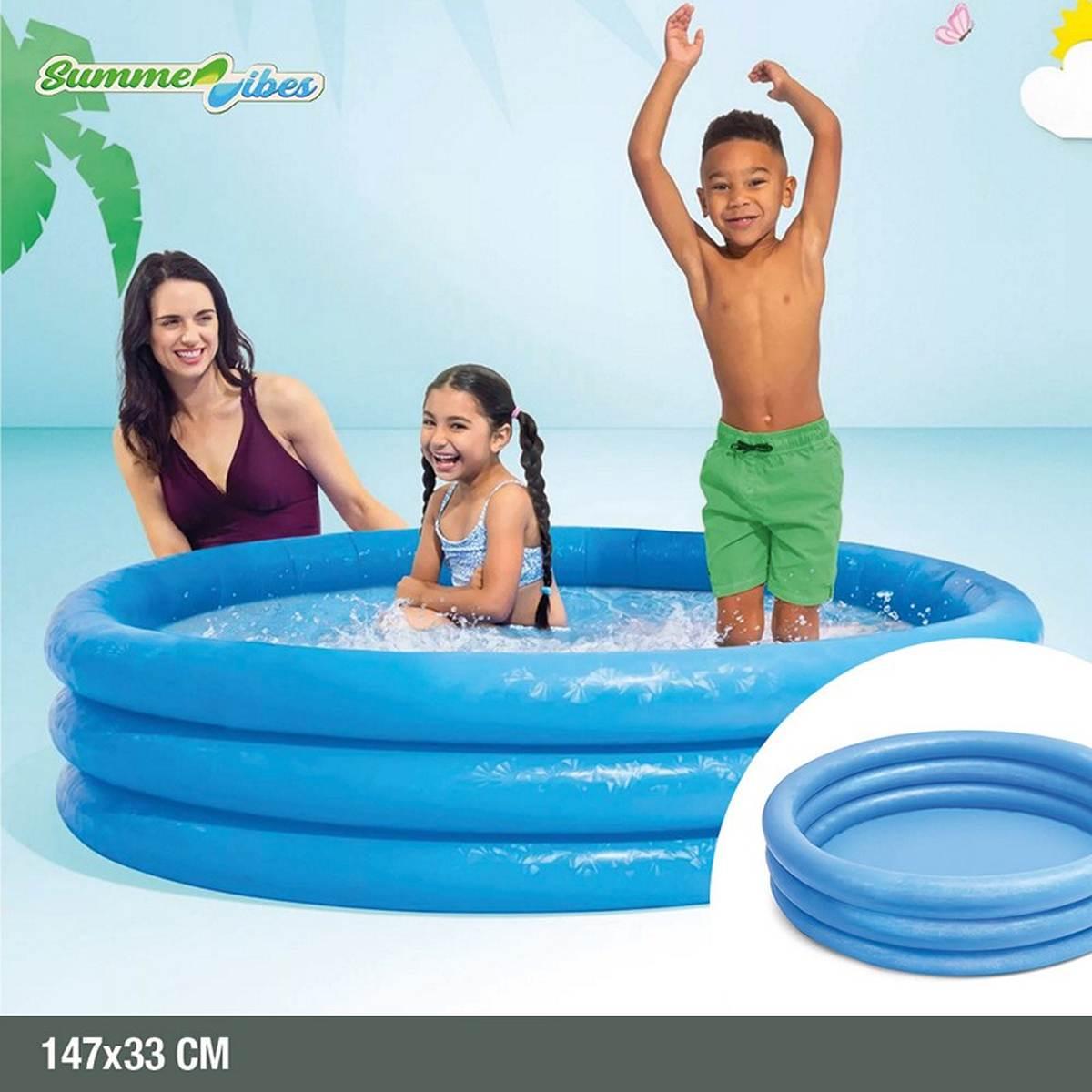 Piscina Crystal Blu 147*33