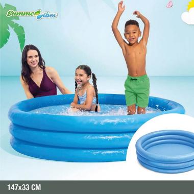 Piscina Crystal Blu 147*33