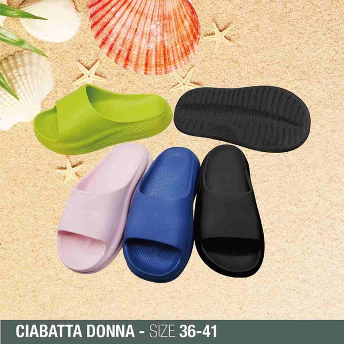 Ciabatte da Donna 4 Colori 36/41
