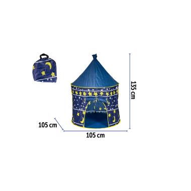 Tenda per Bambini 105x105x135 Blu