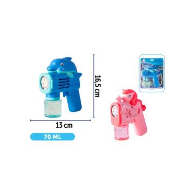 Pistola Spara Bolle 70 Ml 2 Ass A Batt.
