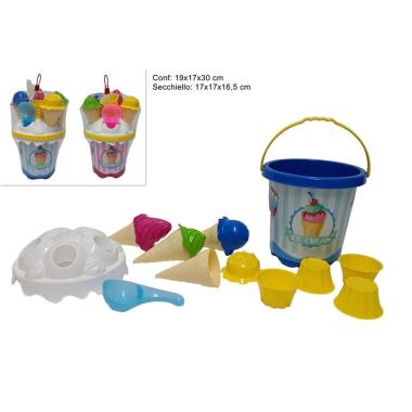 Secchiello Mare 17 cm C/Acc Gelati