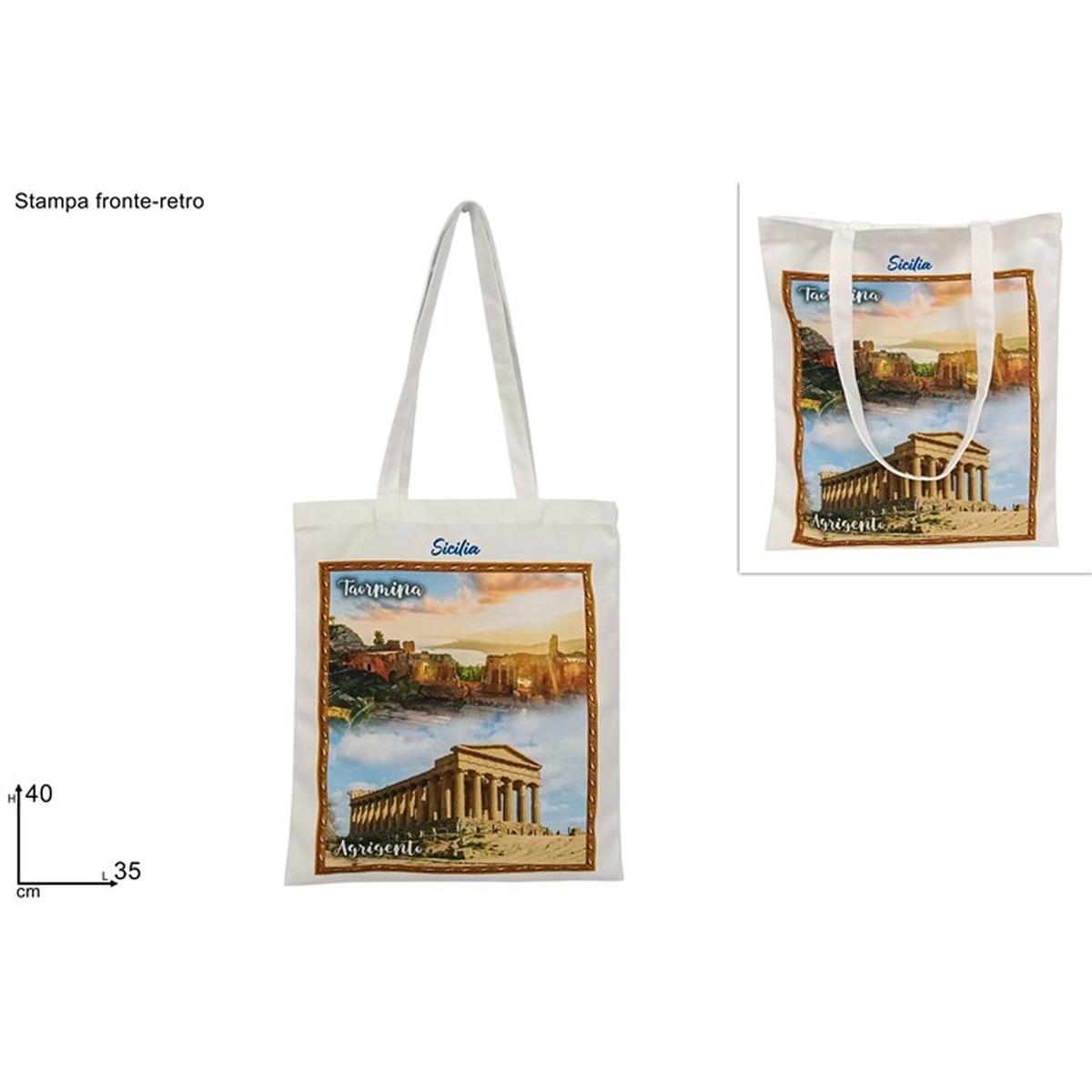 Borsa Mare Sicilia Polycotone