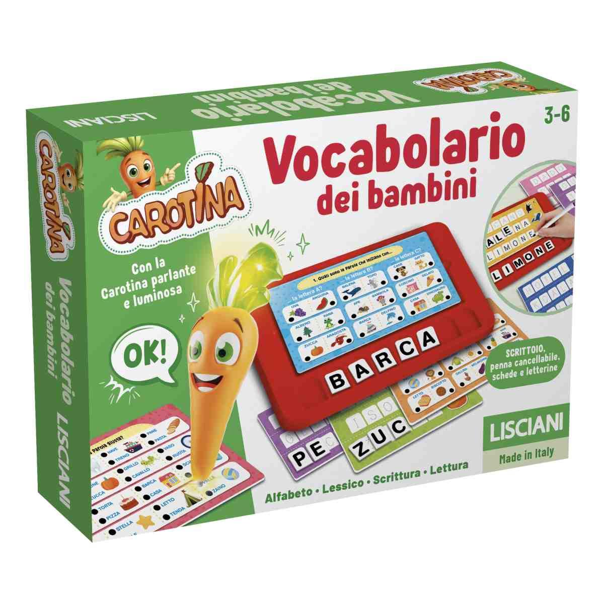 Carotina Penna Parlante Vocabolario dei Bambini