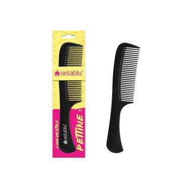 Pettine Districante a Doppio Dente Nero