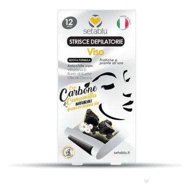 Strisce Depilatorie Viso 12pz