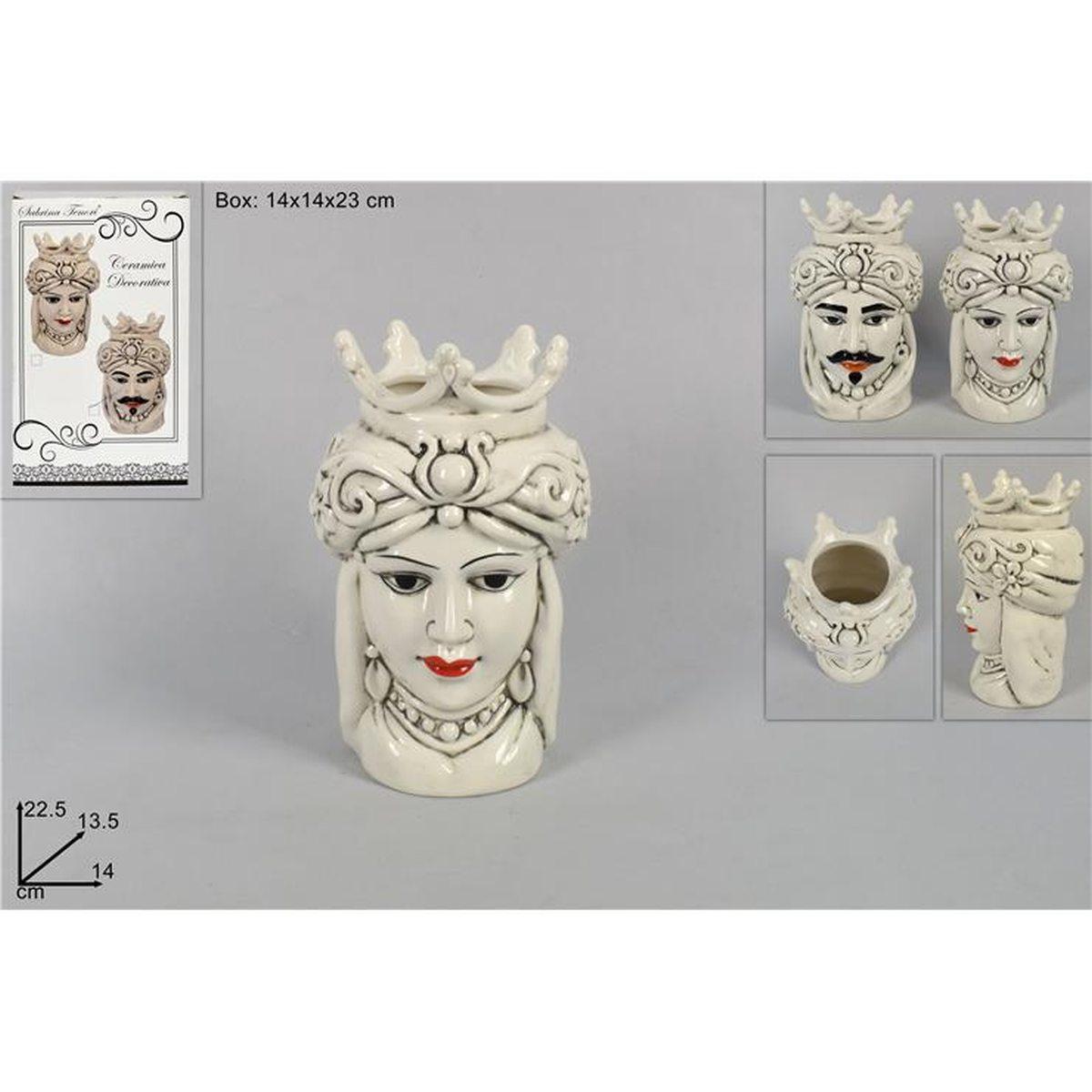 Testa di Moro 22,5cm 2Ass