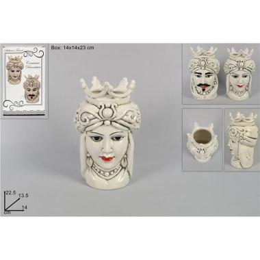 Testa di Moro 22,5cm 2Ass